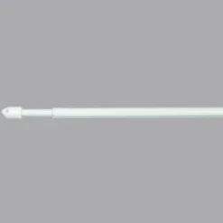 Tringle Voilage Et Support|LUANCE Lot de 2 tringles voilage extensibles rondes (L40 à 60 cm) Rona he Blanc