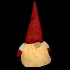 Père Noël, Animaux Et Personnage|Déco Et Objet Lumineux|JJA Lutin lumineux à piles (H40 cm) Rémi et bonnet Rouge