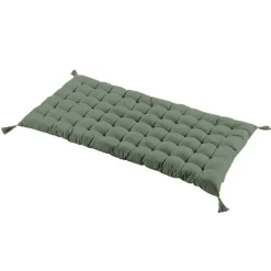 Coussin De Sol|EMINZA Matelas de sol coton (120 x 60 cm) Pixel Vert kaki