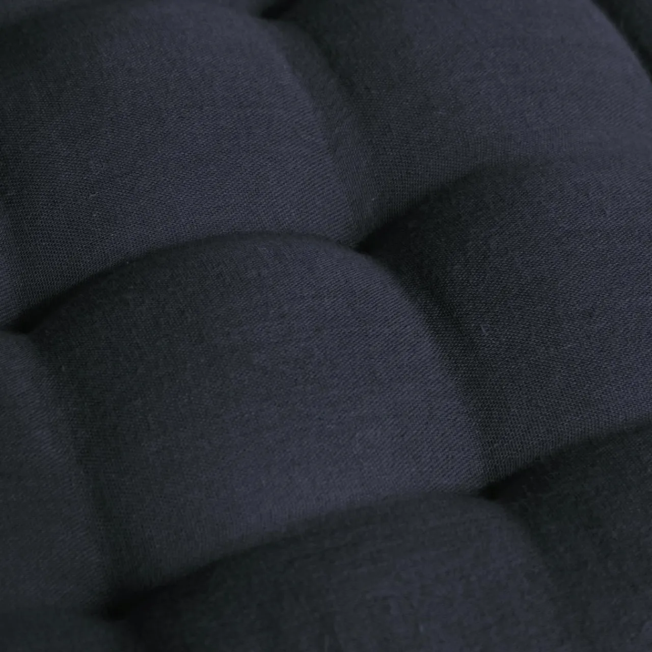 Coussin De Sol|EMINZA Matelas de sol gaze de coton (60 x 120 cm) Gaïa Bleu nuit