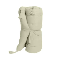 Coussin De Sol|EMINZA Matelas de sol gaze de coton (60 x 120 cm) Gaïa Vert tilleul