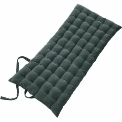 Coussin De Sol|EMINZA Matelas de sol velours de coton (60 x 120 cm) Victor Gris ardoise