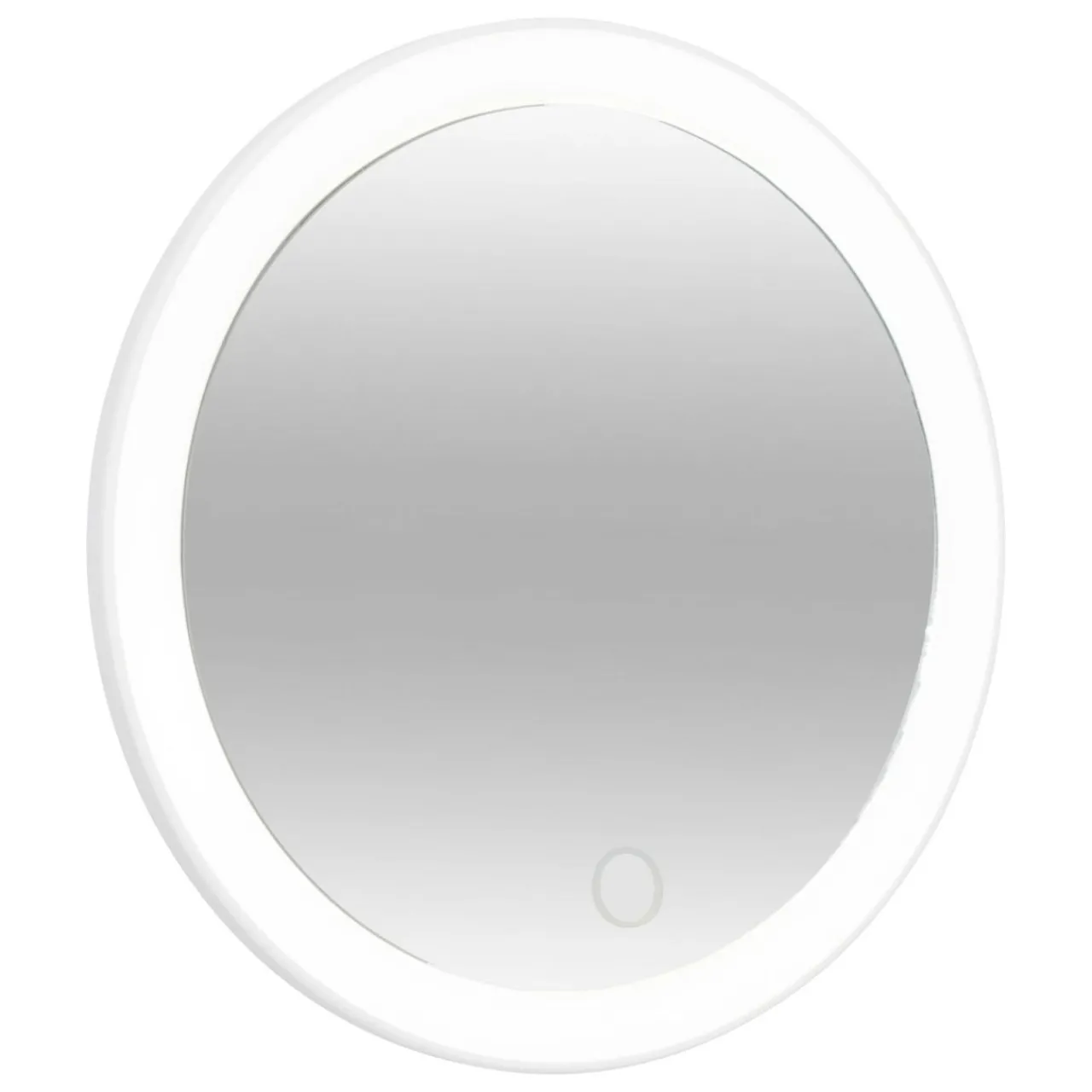 Accessoire Salle De Bain|5 Five Simply Smart Miroir grossissant à poser LED (D18,3 cm) Nota Blanc