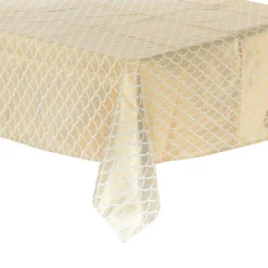 Nappe Et Chemin De Table|Feeric Lights & Christmas Nappe de Noël rectangulaire (140 x 360 cm) Artdéco Or