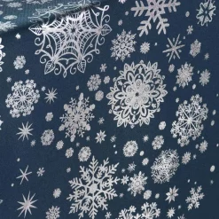 Nappe Et Chemin De Table|DOUCEUR D'INTERIEUR Nappe de Noël rectangulaire (150 x 300 cm) Constellation Bleu