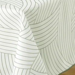 Nappe De Table|DOUCEUR D'INTERIEUR Nappe rectangulaire anti tache (150 x 240 cm) Linea he Blanc