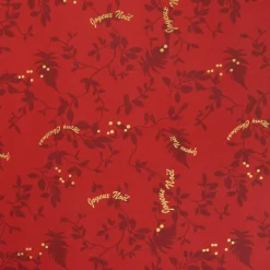 Nappe Et Chemin De Table|Feeric Lights & Christmas Nappe rectangulaire anti tache (140 x 240 cm) Réveillon Rouge