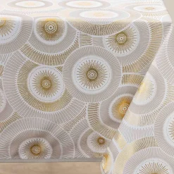 Nappe De Table|douceur d'intu017drieur Nappe rectangulaire antitache (145 x 240 cm) Eclipse he Blanc