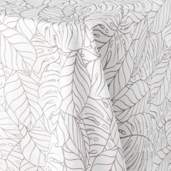 Nappe De Table|DOUCEUR D'INTERIEUR Nappe rectangulaire anti-taches (150 x 240 cm) Solea he Blanc