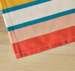 Nappe De Table|EMINZA Nappe rectangulaire coton enduit (150 x 350 cm) Bonifacio Multicolore