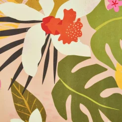 Nappe De Table|EMINZA Nappe rectangulaire coton enduit (150 x 350 cm) Rio Multicolore