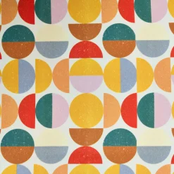 Nappe De Table|EMINZA Nappe rectangulaire coton enduit (150 x 350 cm) Brooklyn Multicolore