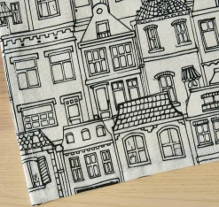 Nappe De Table|EMINZA Nappe rectangulaire coton enduit (150 x 350 cm) Home e Gris