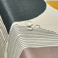 Nappe De Table|EMINZA Nappe rectangulaire coton enduit (150 x 250 cm) Harlem Multicolore