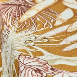 Nappe De Table|EMINZA Nappe rectangulaire coton enduit (150 x 250 cm) Granada Jaune moutarde