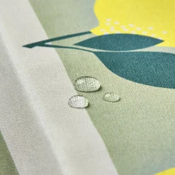 Nappe De Table|EMINZA Nappe rectangulaire coton enduit (150 x 350 cm) Antibes e Vert