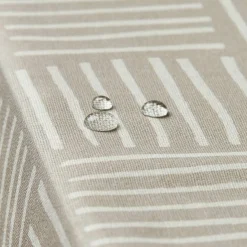 Nappe De Table|EMINZA Nappe rectangulaire coton enduit (150 x 350 cm) Paolo Beige