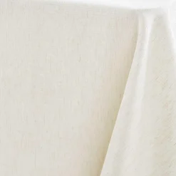 Nappe De Table|douceur d'intu017drieur Nappe rectangulaire lin (140 x 240 cm) Pauline Ecru