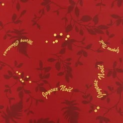 Nappe Et Chemin De Table|Feeric Lights & Christmas Nappe ronde anti tache (D180 cm) Réveillon Rouge