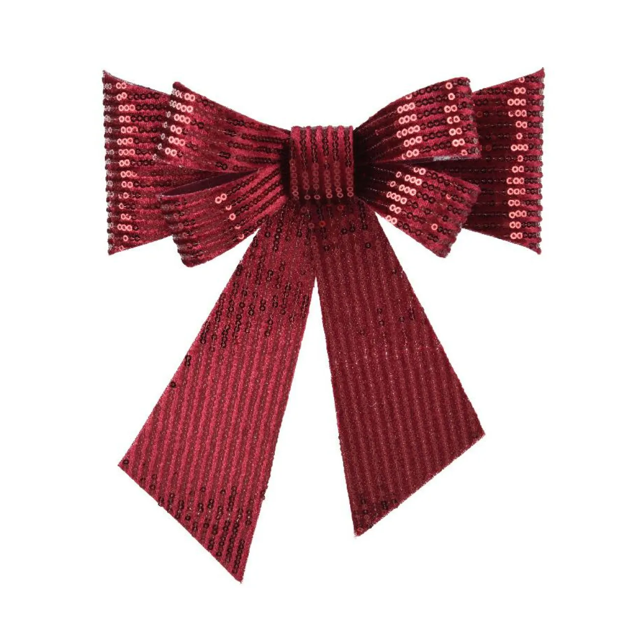 Décoration De Sapin|KAEMINGK Noeud de Noël (H25 cm) Réveillon festif Rouge