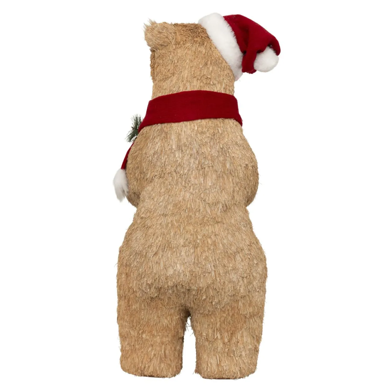 Père Noël, Animaux Et Personnage|JJA Ours décoratif en bois (H73 cm) Gulliver curieux Marron clair