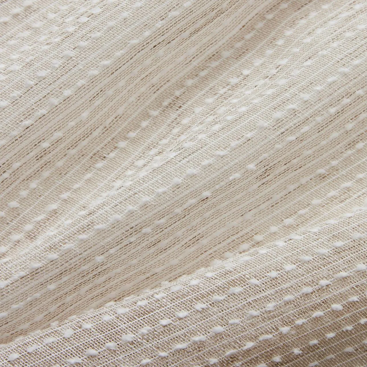 Voilage|EMINZA Paire de voilages passe-tringle (70 x 200 cm) Arthur Beige