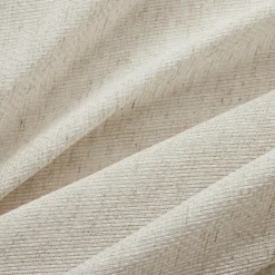 Voilage|EMINZA Paire de voilages passe-tringle effet lin (60 x 120 cm) Luca Beige