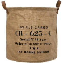 Panier Déco|ATMOSPHERA Panier en jute végétale (H30 cm) Loft Naturel