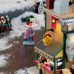 Village De Noël Lemax|LEMAX Personnages Au marché de Noël