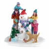 Village De Noël Lemax|LEMAX Personnages Bonhomme de neige en équipe