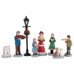 Village De Noël Lemax|LEMAX Personnages Chorale de l'école de musique