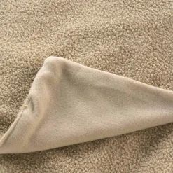 Plaid Et Jeté|DOUCEUR D'INTERIEUR Plaid bouclette (125 x 150 cm) Wooly Beige