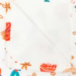 Plaid, Coussin Et Tapis De Noël|JJA Plaid de Noël (180 x 130 cm) Délice Multicolore