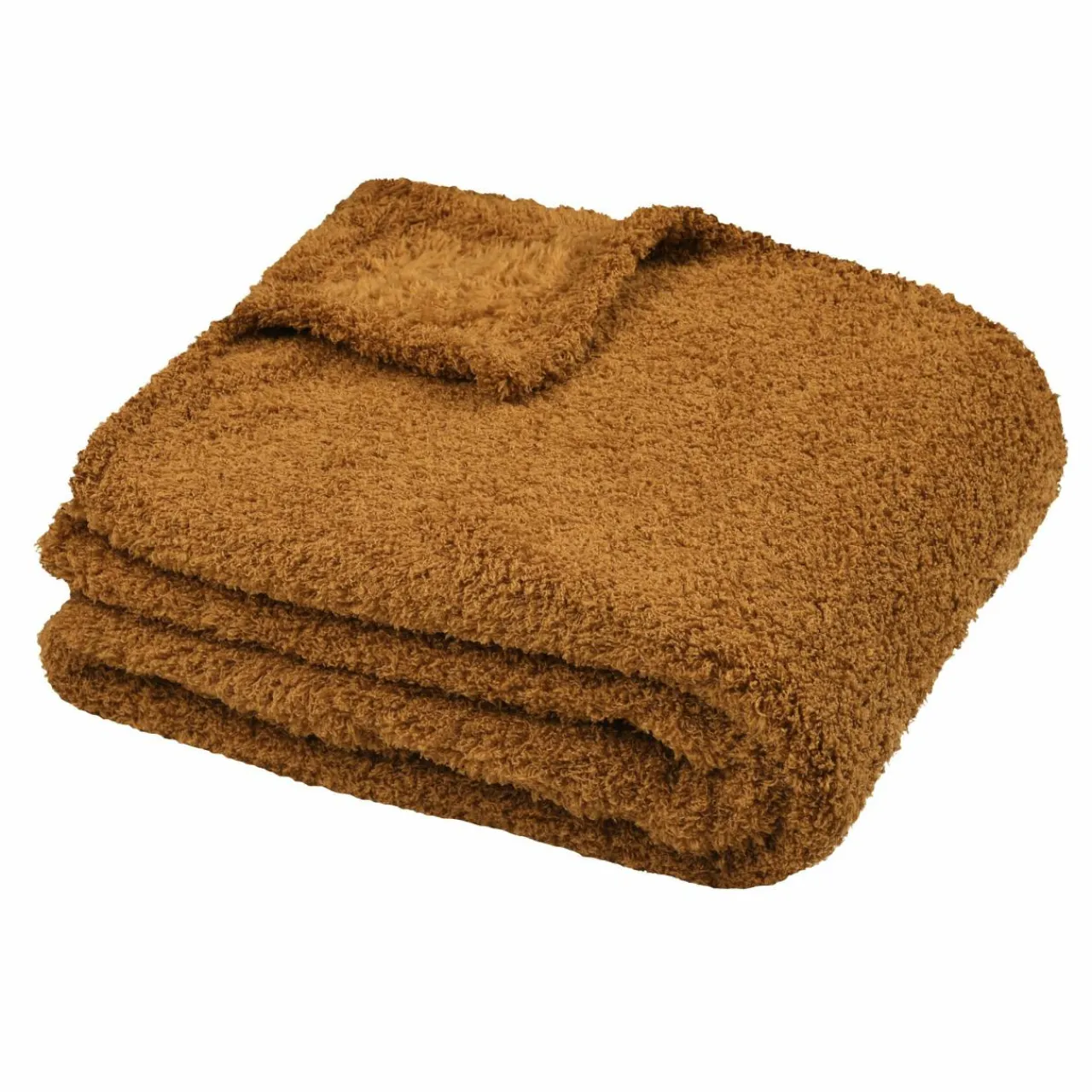 Plaid Et Jeté|LOVELY CASA Plaid doux (130 x 160 cm) Montreal Camel