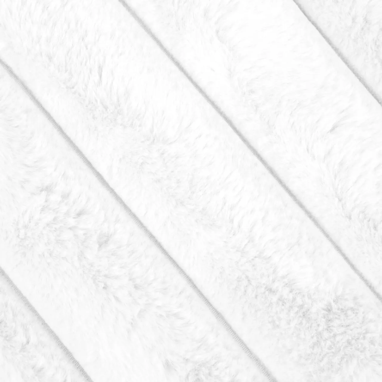 Plaid Et Jeté|STOF Plaid fausse fourrure (130 x 160 cm) Polary Blanc Beige