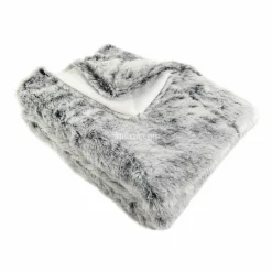 Plaid Et Jeté|ENJOY HOME Plaid fausse fourrure (130 x 150 cm) Ours Gris