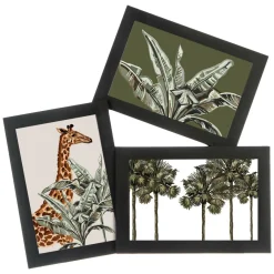 Toile, Cadre, Déco Murale|ATMOSPHERA Pêle-mêle 3 photos (10 x 15) Follow your dreams Noir