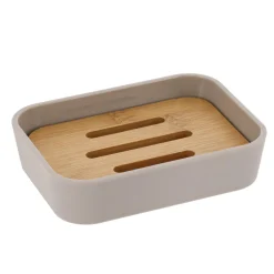 Accessoire Salle De Bain|TENDANCE Porte-savon Evy Beige