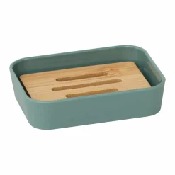 Accessoire Salle De Bain|TENDANCE Porte-savon Evy Vert sauge