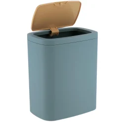 Accessoire Salle De Bain|TENDANCE Poubelle salle de bain 5L Cosy Vert sauge