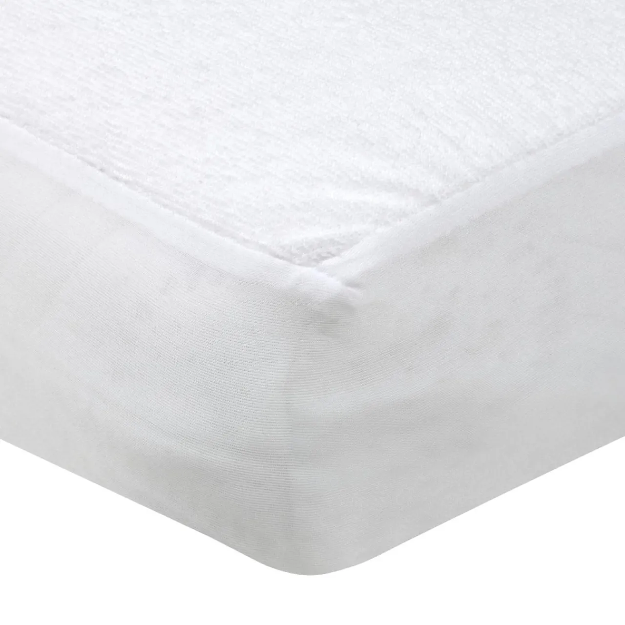 Protection De Literie|STOF Protège-matelas alèse éponge imperméable (180 x 200 cm) Sonia Blanc