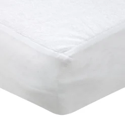 Protection De Literie|STOF Protège-matelas alèse éponge imperméable (140 x 190/200 cm) Sonia Blanc