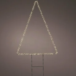 Déco Et Objet Lumineux|KAEMINGK Pyramide lumineuse 180 LED (H77 cm) Sapin Blanc chaud