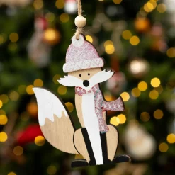 Décoration De Sapin|Feeric Lights & Christmas Renard de Noël à suspendre (H7 cm) Vulcan Naturel
