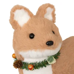 Père Noël, Animaux Et Personnage|JJA Renard de Noël (H32 cm) César Marron clair