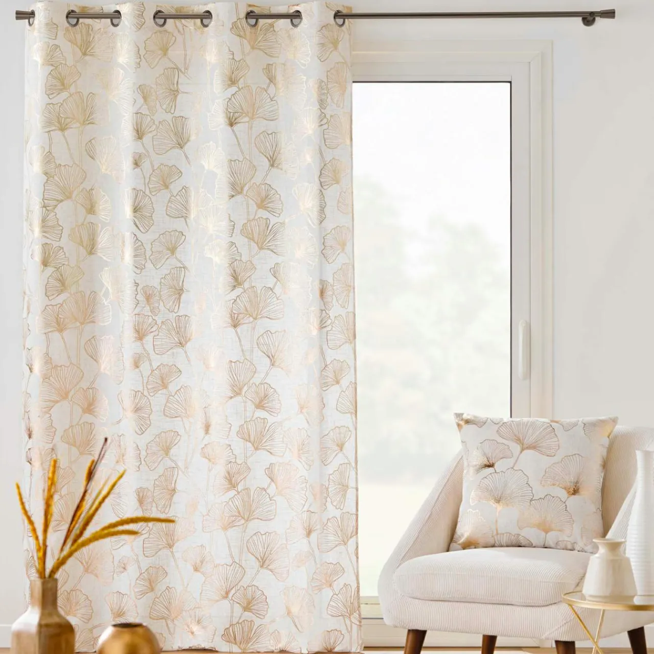 Rideau|douceur d'intu017drieur Rideau (140 x 240 cm) Kenzy Beige