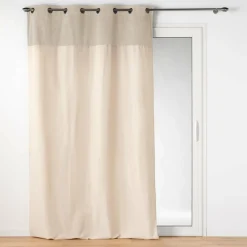 Rideau|EMINZA Rideau bouclette (140 x 240 cm) Ava Beige