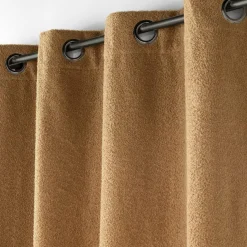 Rideau|DOUCEUR D'INTERIEUR Rideau bouclette (140 x 240 cm) Wooly Camel