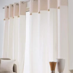Rideau|douceur d'intu017drieur Rideau coton (140 x 240 cm) Milano Beige