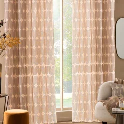 Rideau|douceur d'intu017drieur Rideau coton (140 x 280 cm) Ondine Noir